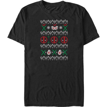 ZOOT. Fan Черна мъжка тениска Marvel Ugly Deadpool ZOOT. Fan | Cheren | МЪЖЕ | L