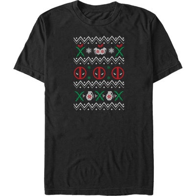 ZOOT. Fan Черна мъжка тениска Marvel Ugly Deadpool ZOOT. Fan | Cheren | МЪЖЕ | L