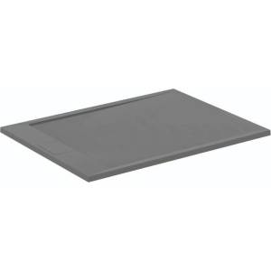 Ideal Standard i. life Ultra Flat S правоъгълно душ корито, асфалтово сиво, 120x80 см (T5220FS)
