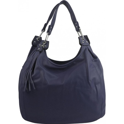Barebag Praktická veľká dámska kabelka cez rameno tmavo modrá