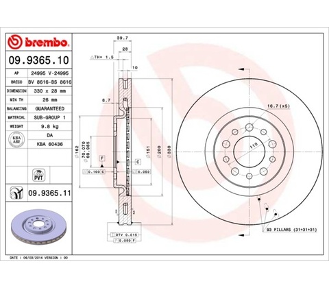 Lambda sonda FAE 77360