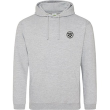 Mikina SCOOTERING Long Hoodie s kapucí HEATHER GREY