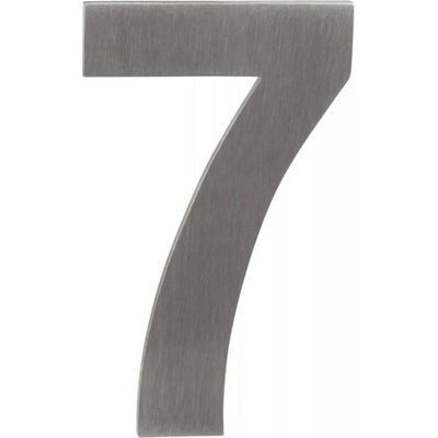 Walteco Domové číslo ""7"" nerez samolepiaci, 50 mm