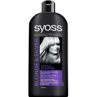 Syoss Blonde & Silver Purple Shampoo 440 ml