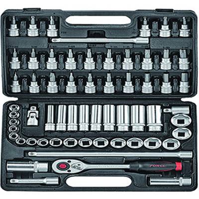 FORCE Комплект гедоре Force 3611-5 - 3/8″, 61 части (JN99035)
