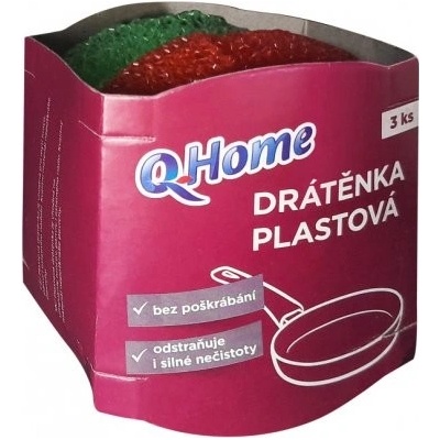 Q Home drôtenka plastová 3 ks