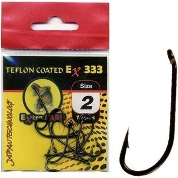 Extra carp Teflon EX 333 vel.4 10 ks