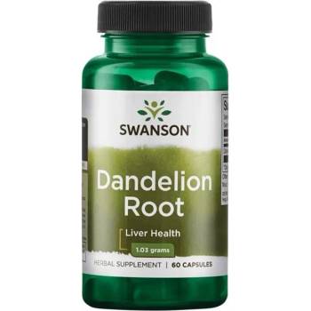 Swanson Dandelion Root, 60 капсули, Swanson (SW1336)