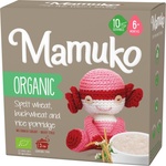 Mamuko Био безмлечна каша Mamuko - Спелта, елда и ориз, 6 м+, 200 g (1051) - ozone