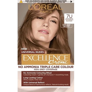 L'Oréal L'Oréal Еxcellence Безамонячна боя, 7U Universal Blonde