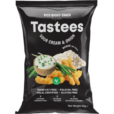 Tastees snack sýrový smetana a cibule 65 g