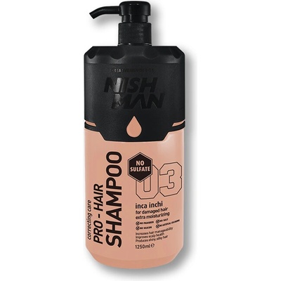 Nishman Hair Shampoo Sulfate Free 1250 ml