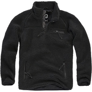 Brandit Брандирано поларено яке Teddyfleece Troyer, черно (5022.2)