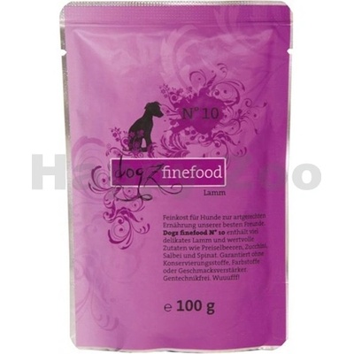 Dogz finefood Adult No.10 s jehněčím masem 100 g