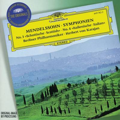 SYMFONIE 3,4/HEBRIDY OP.26 - KARAJAN/BPH