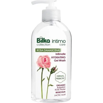Bilka Intimo Хидратиращ интимен гел с органик розова вода 200мл
