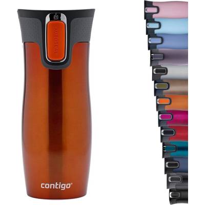 Contigo termohrnek 470 ml oranžový