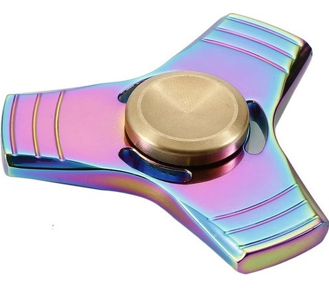 Kovový UFO Spinner Rainbow