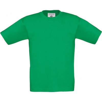 B&C detské tričko Exact 190/kids T-Shirt čierna