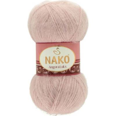 Nako Angora Luks 318 šedofialová