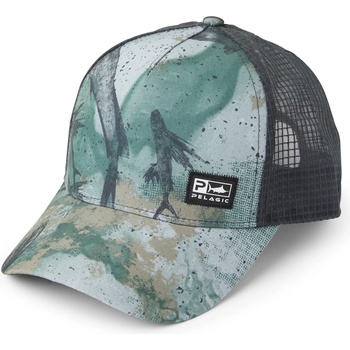 PELAGIC Шапка с козирка pelagic echo open seas performance trucker army