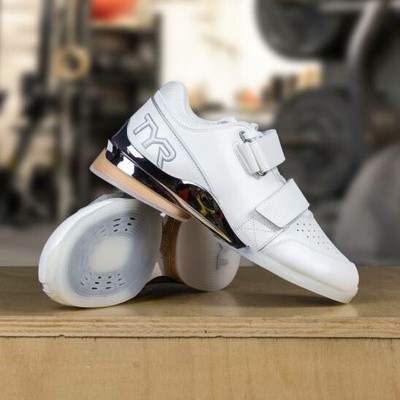 Pánské vzpěračské boty TYRFORCE Elite Carbon Lifter bílé – Zboží Mobilmania