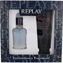 Replay Jeans Spirit for Him EDT 30 ml + sprchový gél 100 ml darčeková sada