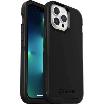 OtterBox Defender XT Case - хибриден удароустойчив кейс с вграден магнитен конектор (MagSafe) за iPhone 13 Pro Max (черен)
