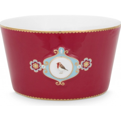 PIP Studio Miska Love Birds Medallion červená 20 cm 51.003.162