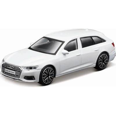 Bburago Audi A6 Avant bílá 1:43