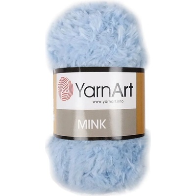 YarnArt Mink 351 baby modrá