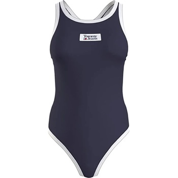 Tommy Hilfiger Бански костюм Tommy hilfiger UW0UW04097 swimsuit - Blue (Navy Blue / White)