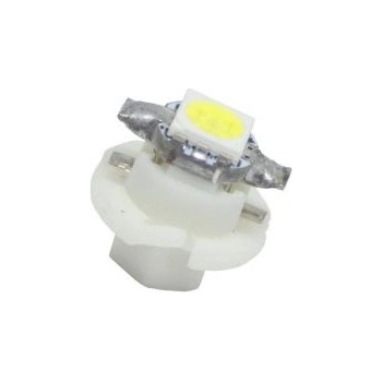 Лед крушки тип b8.4d 12v / 2w бял