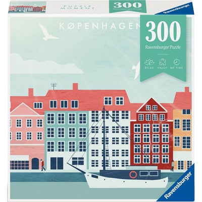 Ravensburger Пъзел Ravensburger от 300 части - Копенхаген (12000769)