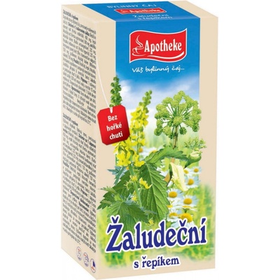 Apotheke ŽALÚDOČNÝ čaj S REPÍKOM 20 x 1,5 g