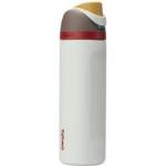 owala FreeSip Insulated Stainless Steel Drinking Bottle with Straw, 710ml - BPA Free, Ideal for Sports, Fitness, Outdoor and Travel, Boneyard - C05179