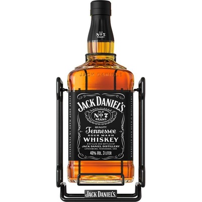 Jack Daniel's No.7 40% 3 l (dárkové balení kolébka)