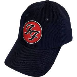 Foo Fighters FF & TCATS Logos Corduroy (Back Print) Шапка с козирка Navy Blue UNI (FOOCAP09N)