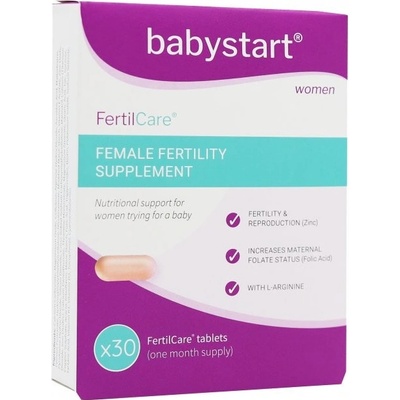 Babystart FertilCare vit. s kys.listovou 30 kapslí