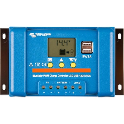 Victron Energy PWM BlueSolar - LCD & USB 10 A