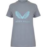 Castore Тениска Castore Women's Aston Villa Short Sleeve Licensed T-Shirt - Tradewinds