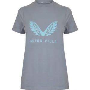 Castore Тениска Castore Women's Aston Villa Short Sleeve Licensed T-Shirt - Tradewinds