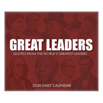 Willow Creek Press Calendars Great Leaders, Greatest Quotes 2026 5.4 X 6.2 Box Calendar | Willow Creek Press