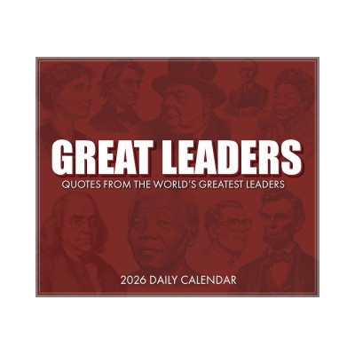 Willow Creek Press Calendars Great Leaders, Greatest Quotes 2026 5.4 X 6.2 Box Calendar | Willow Creek Press