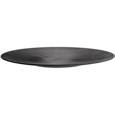 APS Melaminový kulatý talíř 500 mm, černý Nero
