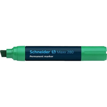 Schneider Алкохолен маркер, 4-12 мм, изрязан, SCHNEIDER "Maxx 280", зелен 128004 (128004)