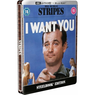 Stripes Limited Edition Steelbook 4K Ultra HD BD