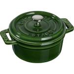 Staub Кръгла тенджера за готвене, босилек O 10 cm Staub (ST1101085)