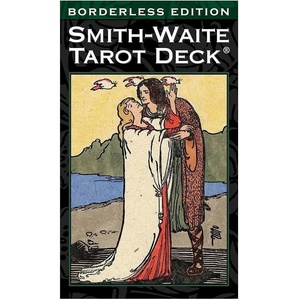 US Games Оригинални карти Таро Smith-Waite Tarot Deck Borderless - Pamela Colman Smith