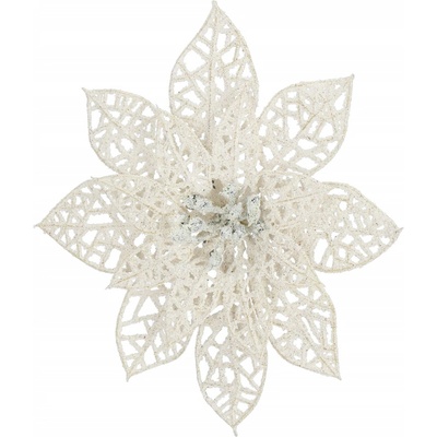Springos CA0728 VIANOČNÁ OZDOBY "POINSETTIA" 15 CM